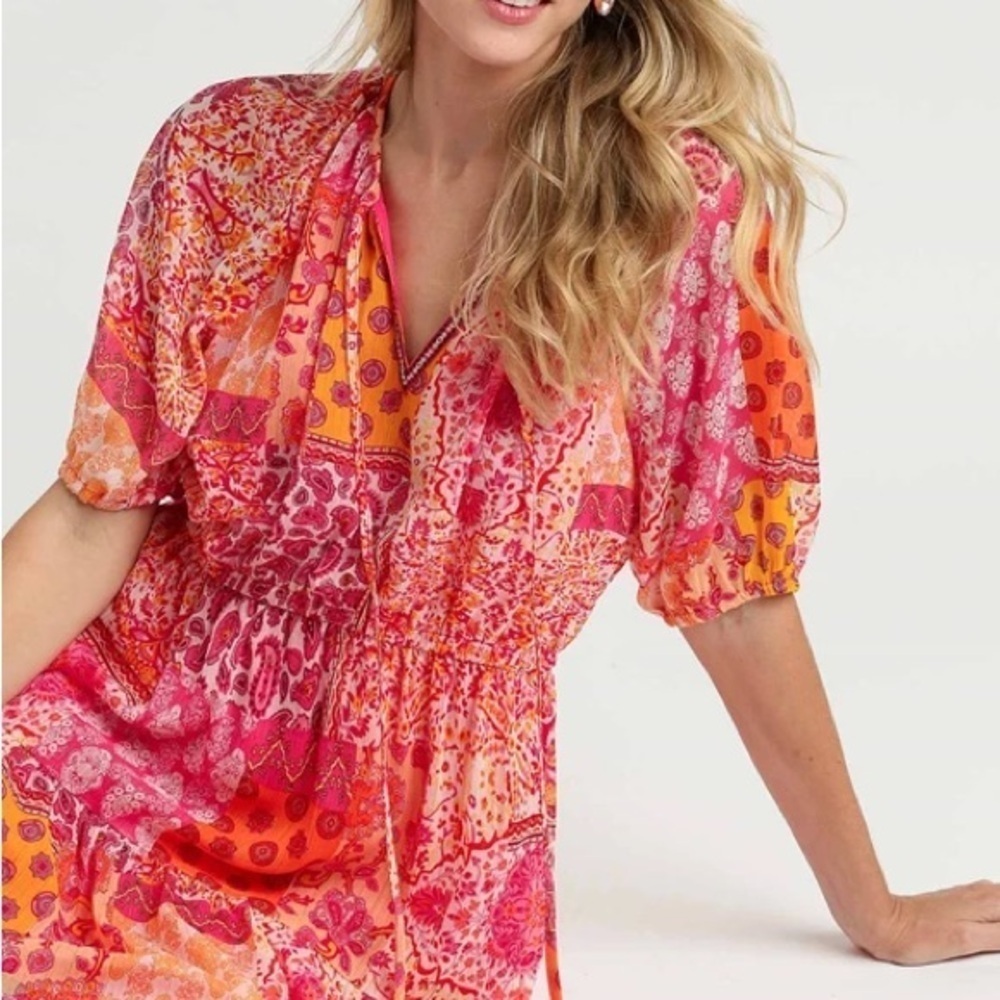 Summer Pretty in Pink Dress Umgee
